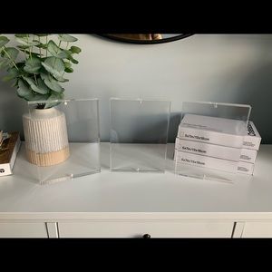 Crate&Barrel 5x7 Acrylic Block Frame